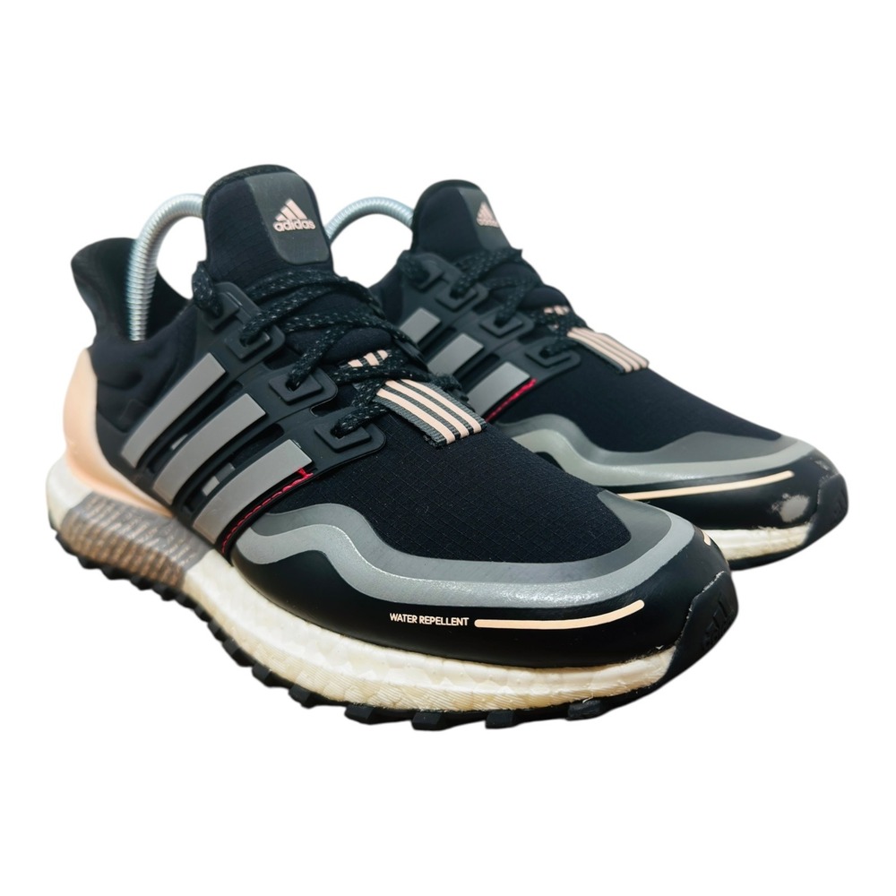 Adidas Ultraboost Water Repellent Running Shoes Black Women's Size 7.5 FU9465